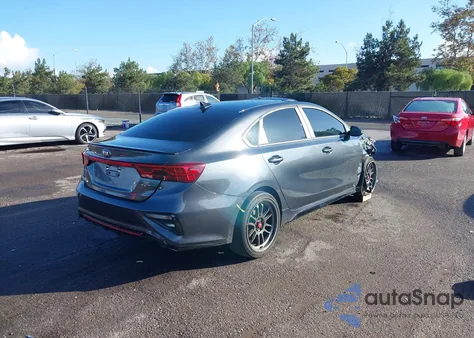 2021 Kia Forte Gt Manual from USA, damaged, VIN 3KPF44AC0ME303176